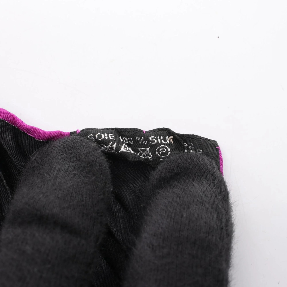 HERMES Black Silk Scarf - Picture 3 of 5